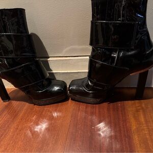 Lanvin Black Ankle Boots